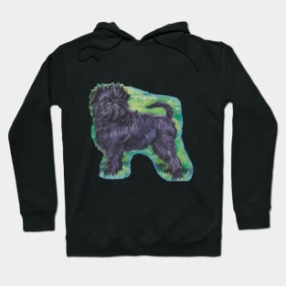 Affenpinscher Fine Art Painting Hoodie